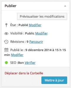 Publier les articles WordPress