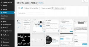Les balises image WordPress