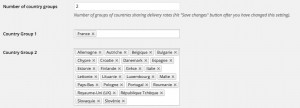 Zones de livraison Woocommerce WordPress